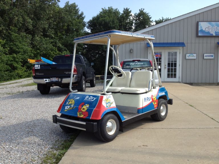 B-Dry Golf Cart Wrap